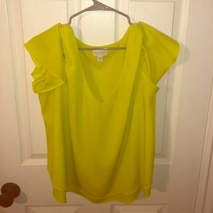 Beautiful green summer blouse